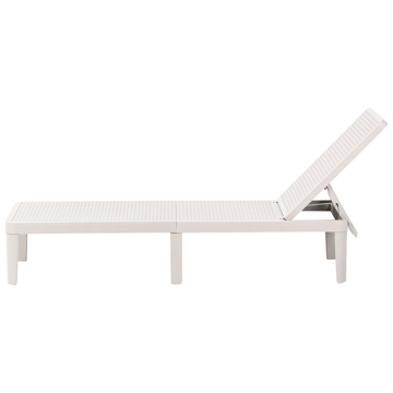 Solstol utomhus Ossimo - Grå - Utemöbler & utemiljö - Utestol & trädgårdsstol - Solstol