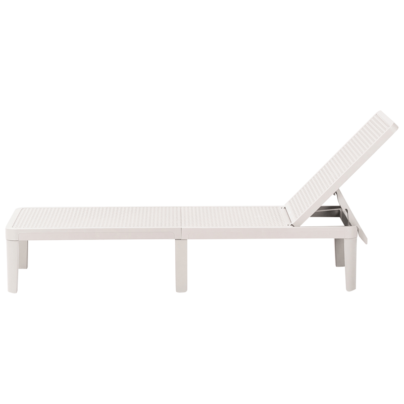 Solstol utomhus Ossimo - Grå - Utemöbler & utemiljö - Utestol & trädgårdsstol - Solstol