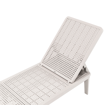 Solstol utomhus Ossimo - Grå - Utemöbler & utemiljö - Utestol & trädgårdsstol - Solstol