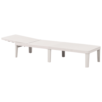 Solstol utomhus Ossimo - Grå - Utemöbler & utemiljö - Utestol & trädgårdsstol - Solstol