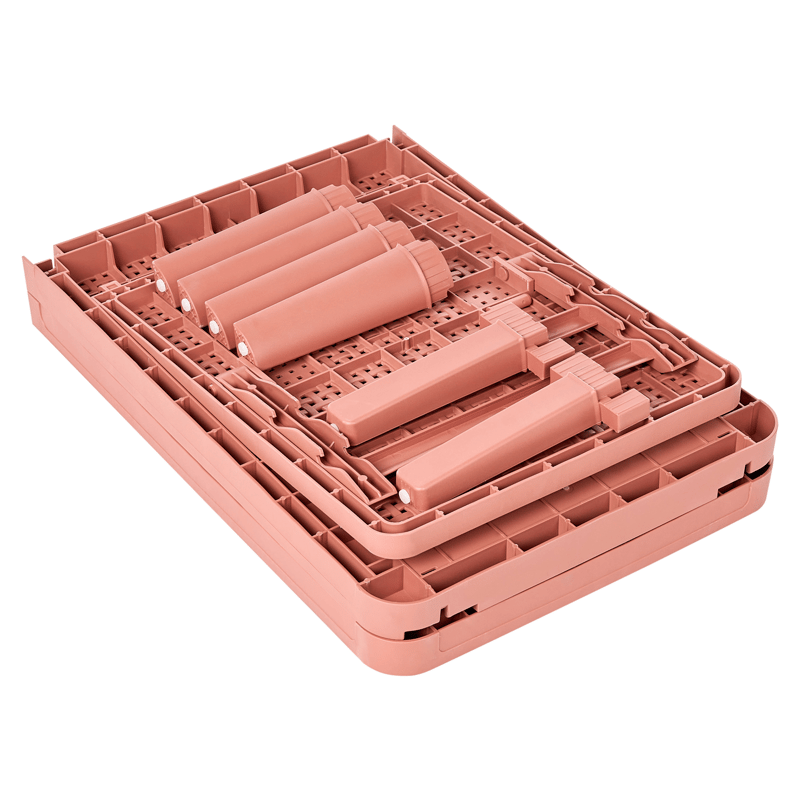 Solstol utomhus Ossimo - Röd - Utemöbler & utemiljö - Utestol & trädgårdsstol - Solstol