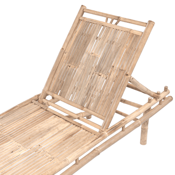 Solstol utomhus Sulmona Bambuträ - Brun - Utemöbler & utemiljö - Utestol & trädgårdsstol - Solsäng & solvagn