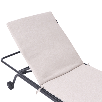 Solstol utomhus Volterra Stål - Beige/Grå - Utemöbler & utemiljö - Utestol & trädgårdsstol - Solsäng & solvagn