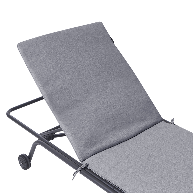 Solstol utomhus Volterra Stål - Grå - Utemöbler & utemiljö - Utestol & trädgårdsstol - Solsäng & solvagn