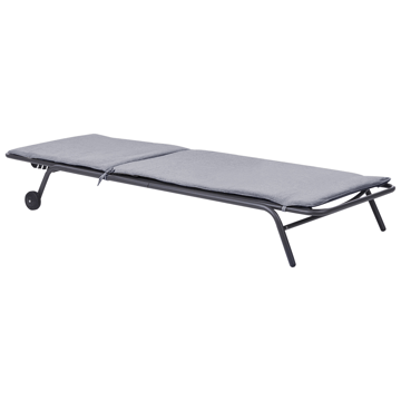 Solstol utomhus Volterra Stål - Grå - Utemöbler & utemiljö - Utestol & trädgårdsstol - Solsäng & solvagn