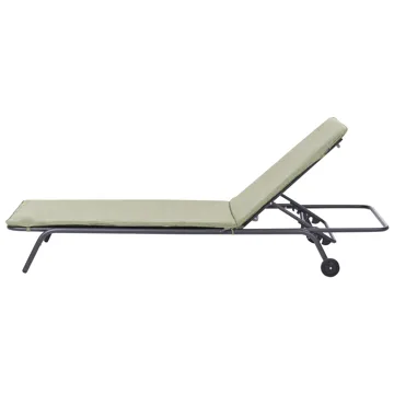 Solstol utomhus Volterra Stål - Grön/Grå - Utemöbler & utemiljö - Utestol & trädgårdsstol - Solsäng & solvagn