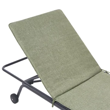 Solstol utomhus Volterra Stål - Grön/Grå - Utemöbler & utemiljö - Utestol & trädgårdsstol - Solsäng & solvagn