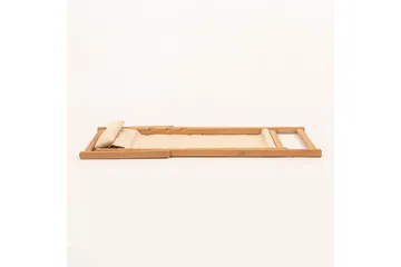 Solstol Zarith Kräm - Cremevit - Utemöbler & utemiljö - Utestol & trädgårdsstol - Solstol