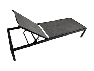 Solstol Palermo Utomhus - svart - Utemöbler & utemiljö - Utestol & trädgårdsstol - Solstol