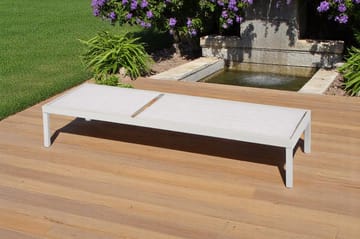 Solstol Palermo Utomhus - beige - Utemöbler & utemiljö - Utestol & trädgårdsstol - Solstol