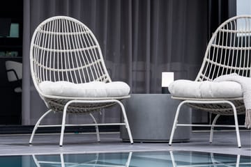 Paul Solstol 69x73 cm - Beige - Utemöbler & utemiljö - Utestol & trädgårdsstol - Solstol