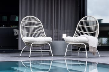 Paul Solstol 69x73 cm - Beige - Utemöbler & utemiljö - Utestol & trädgårdsstol - Solstol