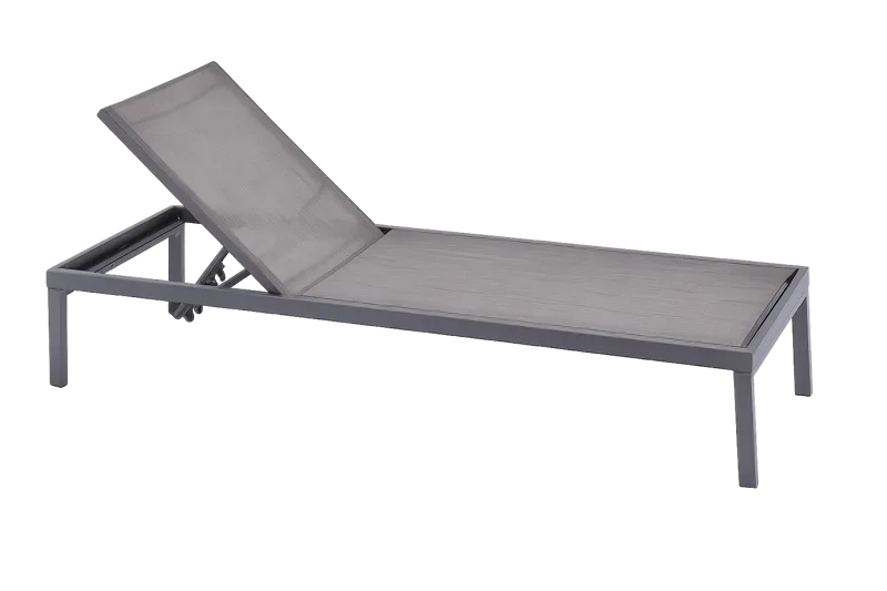 Solstol Palermo Utomhus, svart