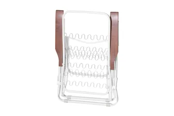 Baden Baden Stol, Orange-blommig 77B - Orange - Utemöbler & utemiljö - Utestol & trädgårdsstol - Solstol - Baden baden stol