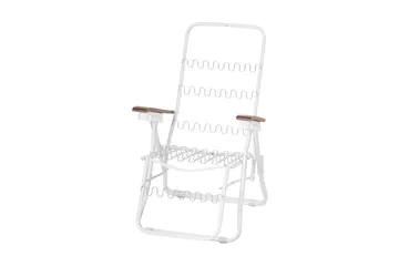 Baden Baden Stol, Orange-blommig 77B - Orange - Utemöbler & utemiljö - Utestol & trädgårdsstol - Solstol - Baden baden stol