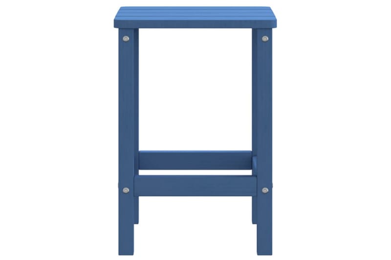 Adirondack bord aquablå 38x38x46 cm HDPE - Blå - Däckstol