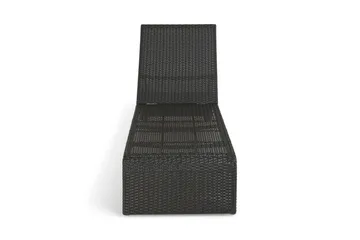 Bahamas Solsäng - Svart - Utemöbler & utemiljö - Utestol & trädgårdsstol - Solsäng & solvagn