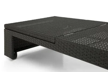 Bahamas Solsäng - Svart - Utemöbler & utemiljö - Utestol & trädgårdsstol - Solsäng & solvagn