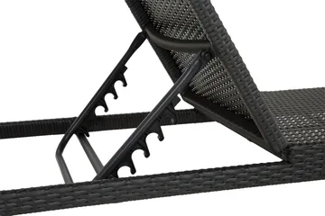 Bahamas Solsäng - Svart - Utemöbler & utemiljö - Utestol & trädgårdsstol - Solsäng & solvagn