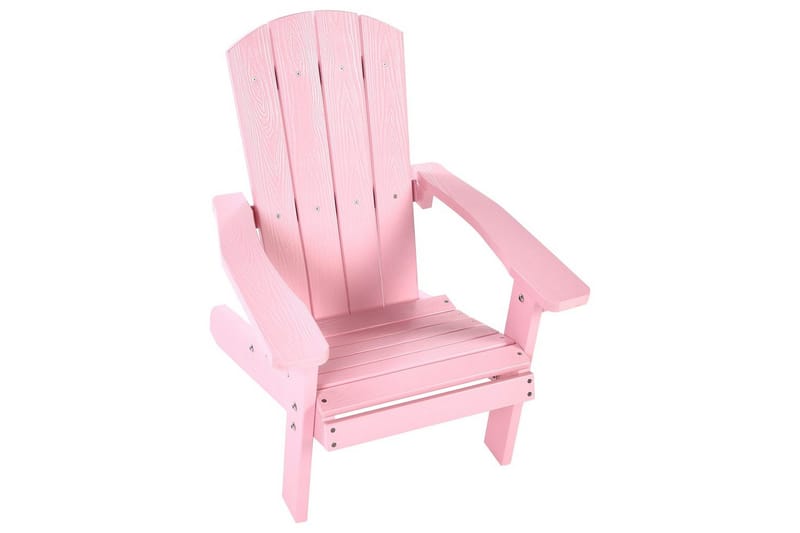 Barnstol Adirondack - Rosa - Utemöbler & utemiljö - Utestol & trädgårdsstol - Solstol - Däckstol