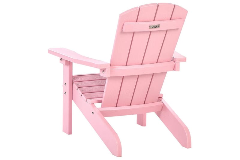 Barnstol Adirondack - Rosa - Utemöbler & utemiljö - Utestol & trädgårdsstol - Solstol - Däckstol