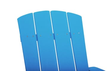 Adirondack Däckstol 88|75|88 cm - Blå - Utemöbler & utemiljö - Utestol & trädgårdsstol - Solstol - Däckstol