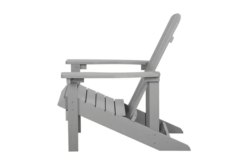 Adirondack Däckstol 88|75|88 cm - Grå - Utemöbler & utemiljö - Utestol & trädgårdsstol - Solstol - Däckstol