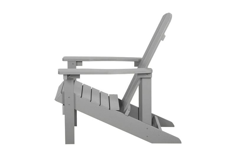 Adirondack Däckstol 88|75|88 cm - Grå - Utemöbler & utemiljö - Utestol & trädgårdsstol - Solstol - Däckstol