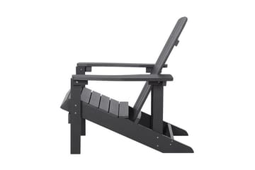 Adirondack Däckstol 88|75|88 cm - Grå - Utemöbler & utemiljö - Utestol & trädgårdsstol - Solstol - Däckstol