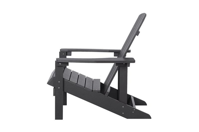 Adirondack Däckstol 88|75|88 cm - Grå - Utemöbler & utemiljö - Utestol & trädgårdsstol - Solstol - Däckstol