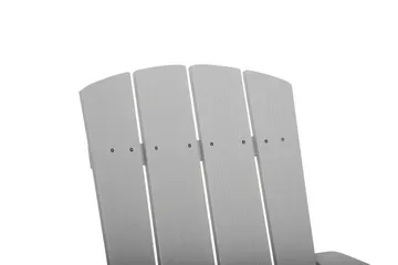 Adirondack Däckstol 88|75|88 cm - Grå - Utemöbler & utemiljö - Utestol & trädgårdsstol - Solstol - Däckstol