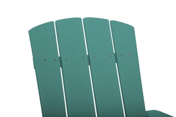 Adirondack Däckstol 88|75|88 cm - Grön - Utemöbler & utemiljö - Utestol & trädgårdsstol - Solstol - Däckstol
