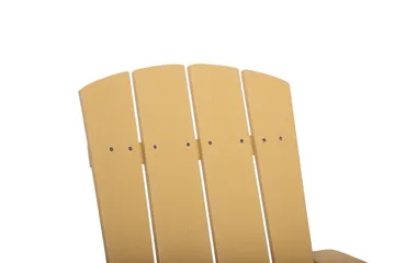 Adirondack Däckstol 88|75|88 cm - Gul - Utemöbler & utemiljö - Utestol & trädgårdsstol - Solstol - Däckstol