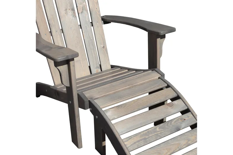 Cranston Däckstol - Grå - Utemöbler & utemiljö - Utestol & trädgårdsstol - Solstol - Däckstol