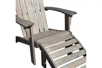 Cranston Däckstol - Grå - Utemöbler & utemiljö - Utestol & trädgårdsstol - Solstol - Däckstol