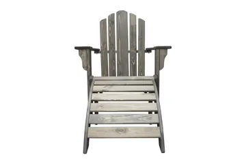 Cranston Däckstol - Grå - Utemöbler & utemiljö - Utestol & trädgårdsstol - Solstol - Däckstol