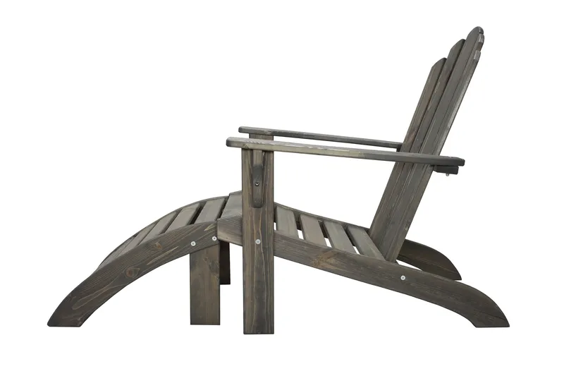 Cranston Däckstol - Grå - Utemöbler & utemiljö - Utestol & trädgårdsstol - Solstol - Däckstol