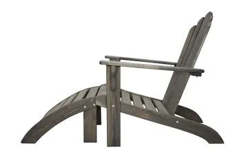 Cranston Däckstol - Grå - Utemöbler & utemiljö - Utestol & trädgårdsstol - Solstol - Däckstol