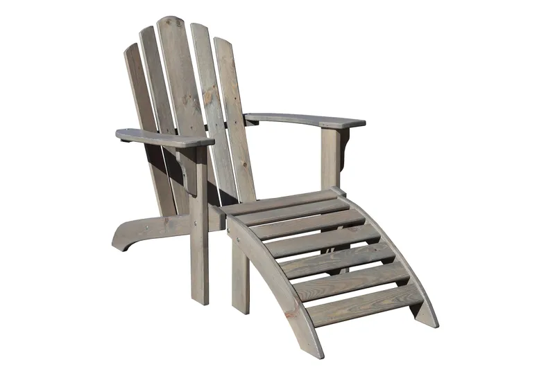 Cranston Däckstol - Grå - Utemöbler & utemiljö - Utestol & trädgårdsstol - Solstol - Däckstol