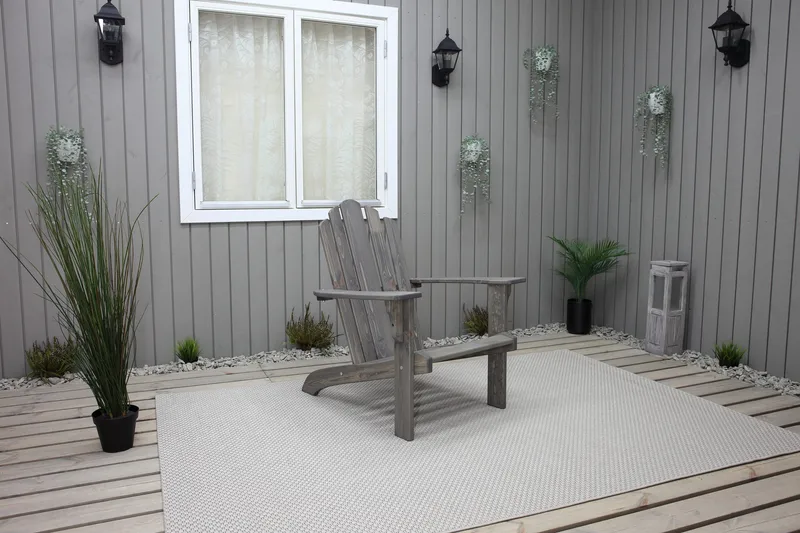 Cranston Däckstol - Grå - Utemöbler & utemiljö - Utestol & trädgårdsstol - Solstol - Däckstol