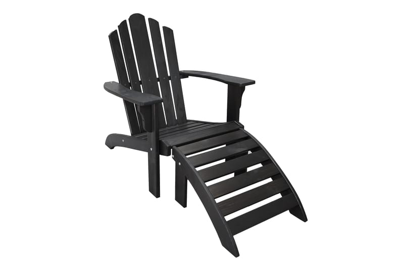 Cranston Däckstol - Kaffesvart - Utemöbler & utemiljö - Utestol & trädgårdsstol - Solstol - Däckstol