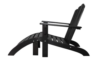 Cranston Däckstol - Kaffesvart - Utemöbler & utemiljö - Utestol & trädgårdsstol - Solstol - Däckstol