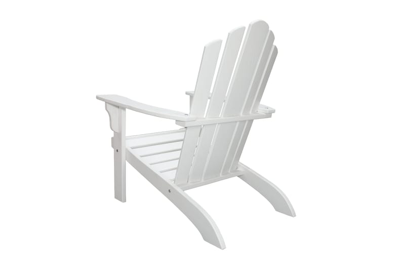 Cranston Däckstol - Vit - Utemöbler & utemiljö - Utestol & trädgårdsstol - Solstol - Däckstol