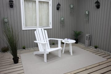 Cranston Däckstol - Vit - Utemöbler & utemiljö - Utestol & trädgårdsstol - Solstol - Däckstol