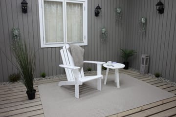 Cranston Däckstol - Vit - Utemöbler & utemiljö - Utestol & trädgårdsstol - Solstol - Däckstol