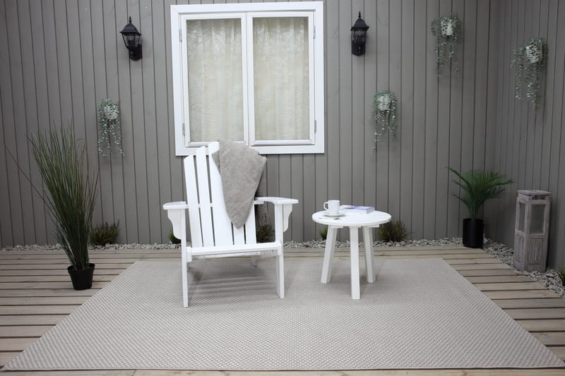 Cranston Däckstol - Vit - Utemöbler & utemiljö - Utestol & trädgårdsstol - Solstol - Däckstol