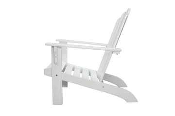 Cranston Däckstol - Vit - Utemöbler & utemiljö - Utestol & trädgårdsstol - Solstol - Däckstol