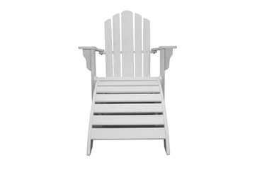 Cranston Däckstol - Vit - Utemöbler & utemiljö - Utestol & trädgårdsstol - Solstol - Däckstol