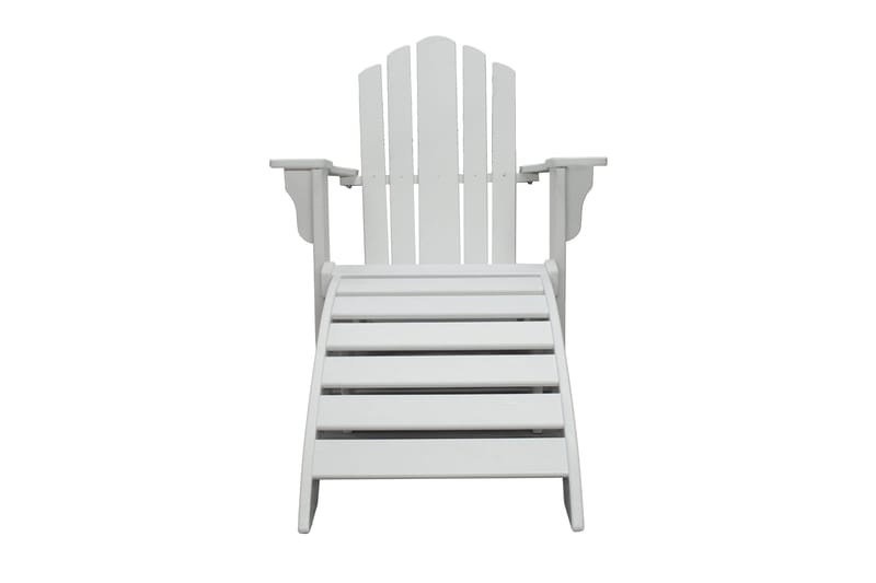 Cranston Däckstol - Vit - Utemöbler & utemiljö - Utestol & trädgårdsstol - Solstol - Däckstol