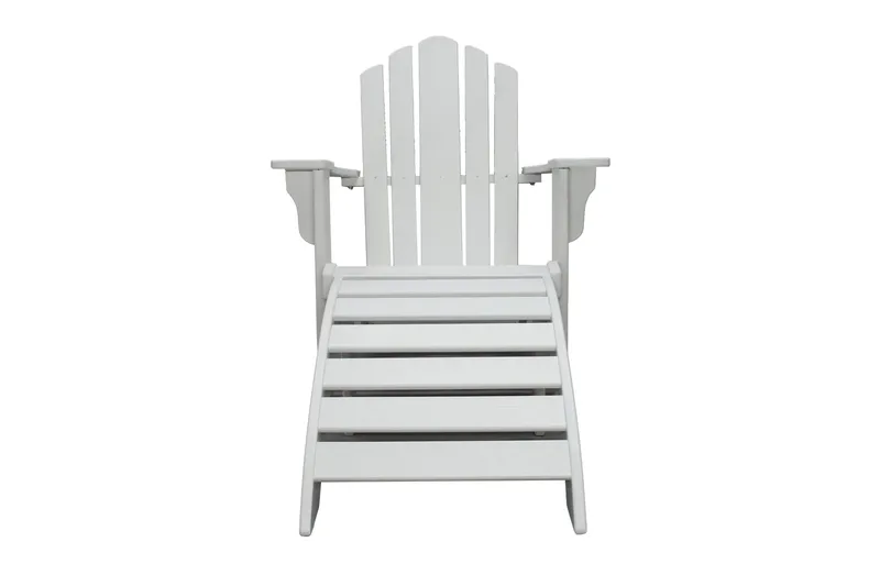 Cranston Däckstol - Vit - Utemöbler & utemiljö - Utestol & trädgårdsstol - Solstol - Däckstol